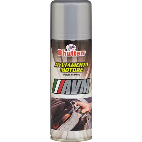 AVVIAMENTO MOTORE AVM ML.200 SPRAY DI RHUTTEN