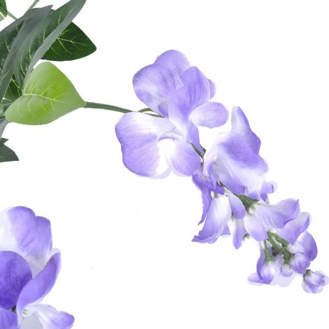 Wisteria artificiel avec Pot 120 cm CFW67187 (1/2)