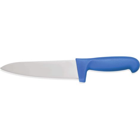 Couteau de cuisine Couteau de chef HACCP en Acier inoxydable/Plastique bleu - Was Germany