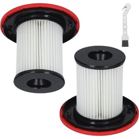 2 filtres 1 brosse Kit d'accessoires pour Bosch Unlimited Series 6 Battery Vacuum BKS611MTB BCS611AM,Aspirateur eau et poussière (1/4)