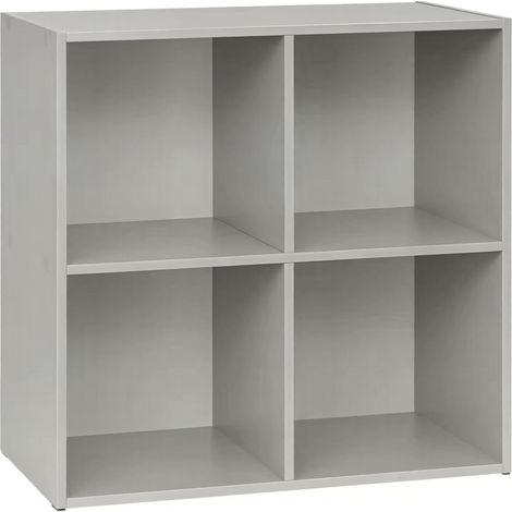 Étagère cube au design compact, étagère d'exposition, buffet dans la salle à manger, étagère de rangement, classeur ouvert, bibliothèque sur pied (uniquement l'étagère cube) (1/5)