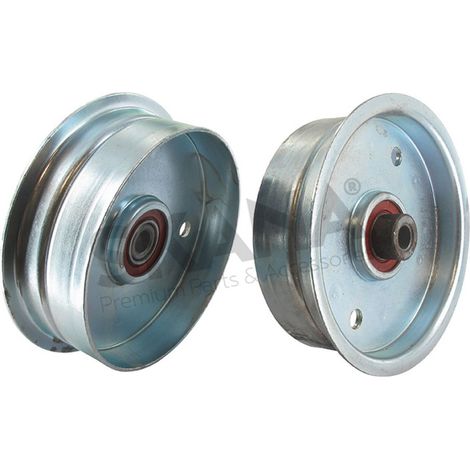 Polea de ranura plana adaptable Ferris - Simplicity - Snapper para series 400z, Ztr Fastcut. Reemplaza origen 5022621, 5103817, 5
