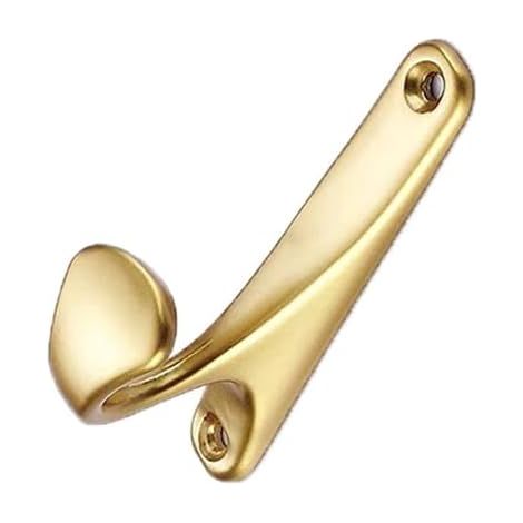 Ganci portasciugamani moderni da 3,5 pollici (circa 8,9 cm), confezione da 4, a parete, con un solo gancio, superficie in bronzo spazzolato nero opaco, porta asciugamani e cappelli, per il bagno (1/5)