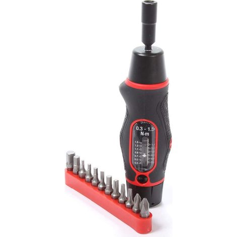 Norbar 13700 Torque Screwdriver Kit 0.3-1.5Nm 1/4in Hex NOR13700 (1/4)