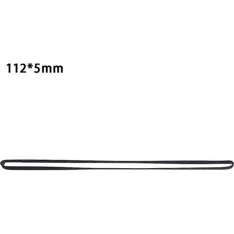 Courroie de transmission en caoutchouc 5mm pour plateau tournant - Accessoire de rempli plié 112mm