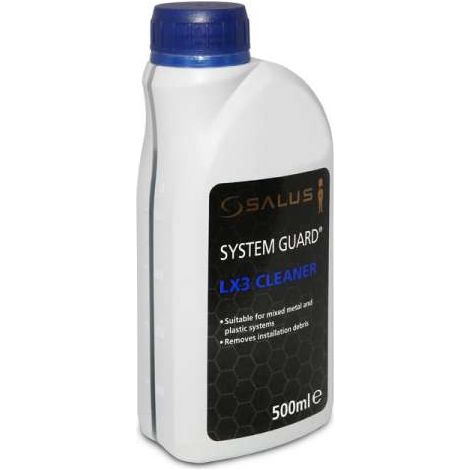 SALUS LX3-500ml entfernt Lötreste und Ablagerungen in Heizanlagen 0,5 Liter 220500
