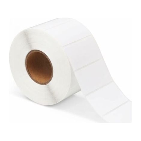 Étiquettes autocollantes, 1 rouleau de 1000 feuilles d'étiquettes autocollantes blanches unies, 60 x 30 mm, étiquettes autocollantes pour l'impression d'adresses postales, étiquettes de prix (1/5)