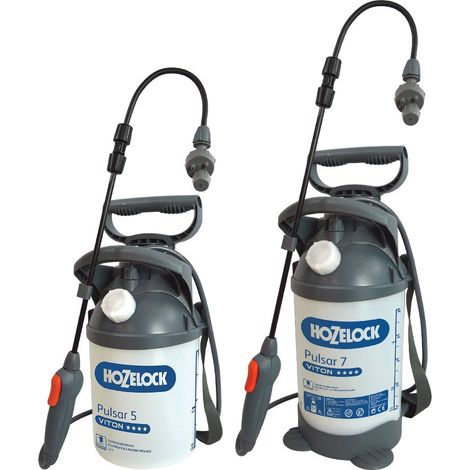 Atomizzatore Pulsar Viton per trattamento legno, bricolage e giardino 7L HOZELOCK
