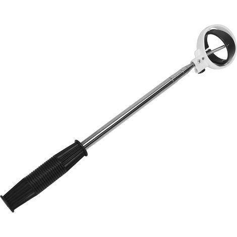 Ramasse-balles de golf télescopique en acier inoxydable, 8 sections, accessoire de golf noir (1/5)