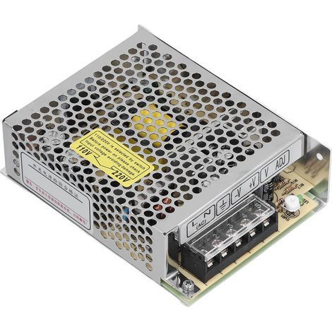 Alimentation à découpage universelle sûre 12V pour caméra de surveillance, convertisseur LED, 100-120VAC / 200-240VAC, S-35-5