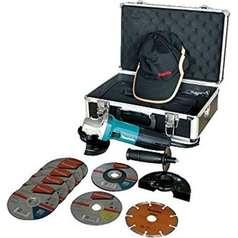 Meuleuse d'Angle 125 mm 720 W + 8 Disques (1/3)