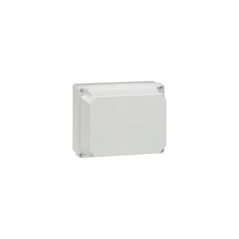 Scatola Industriale in Plastica IP55 IK07 - 220x170x140mm con Coperchio Opaco, 4 Chiusure - LEG092122
