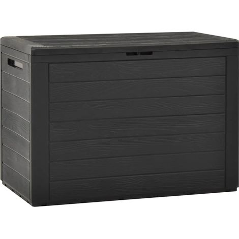 Garden Storage Box Anthracite 78x44x55 cm vidaXL (1/8)