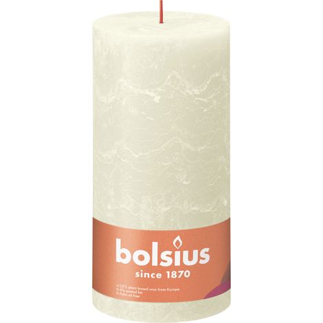 Moccolo Rustico XXL Perla BOLSIUS (1/2)