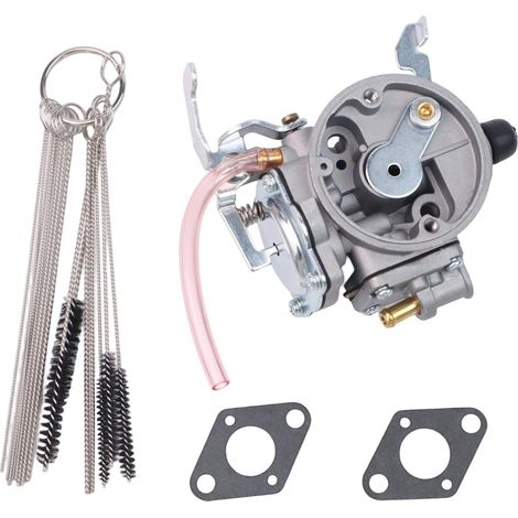 Kit de carburateur B45 pour taille-haie Echo A021002520 B45LA B45INTL Moteur à essence 2 temps Pièce de réglage en cuivre avec joints (1/5)