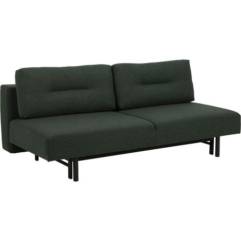 Malling Schlafsofa Stoff grün.