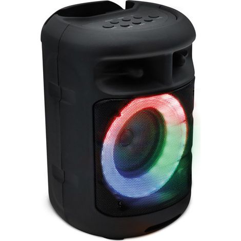 Enceinte portable Drum 10 W à LED (1/5)