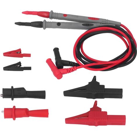 Ensemble de Pinces de Test pour Multimètre, Kit de Diagnostic Automobile JT8013 (1/5)
