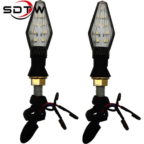 Motorcycle parts, electric vehicle turn signals, signal lights, LED dual-sided turn signals (1/5)