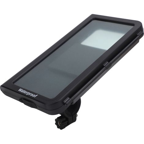 Support de téléphone étanche pour moto avec rotation à 360°, IP67, pour téléphone de 4,7 à 7 pouces. Fixation au guidon. (1/5)