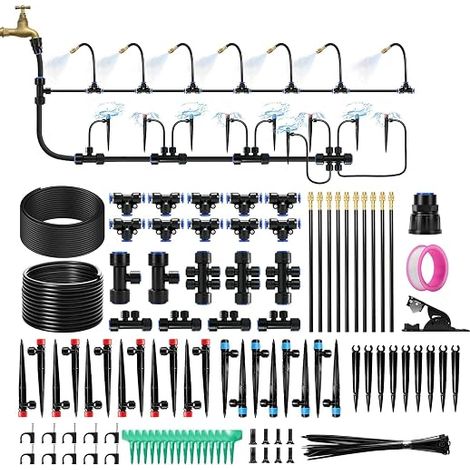 360° Automatic Garden Watering System with 30 Nozzles (1/5)