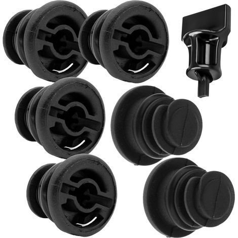 Lot de 6 bouchons de vidange d'huile, 06l103801, bouchon de vidange d'huile compatible avec A-et-i, bouchon de vidange d'huile compatible avec VW, bouchon de vidange d'huile (1/5)