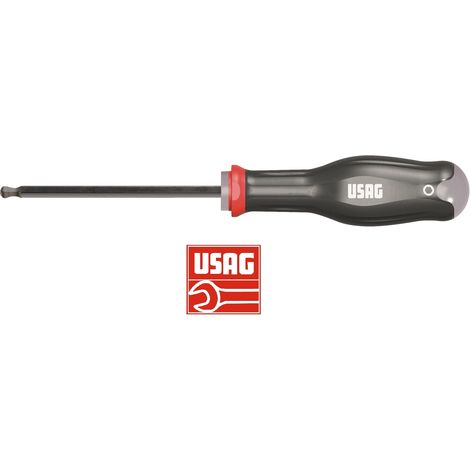 USAG 280 TS CACCIAVITE GIRAVITE ESAGONA MASCHIO TESTA SFERICA IMPUGNATURA CHIAVE - 5
