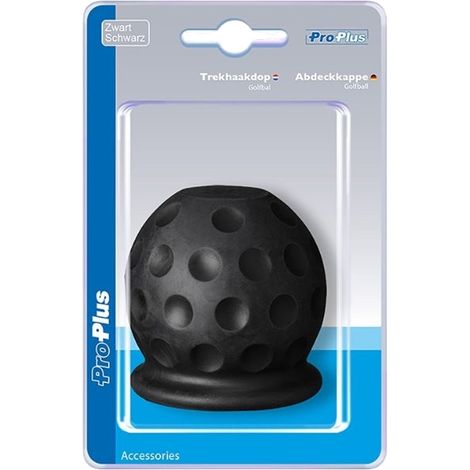 Funda para bola de remolque Pelota de golf negra en blister
