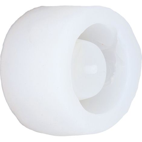 Moule rond en silicone pour pot de fleurs, multifonctionnel, moule de plantation de plantes succulentes à faire soi-même avec trou de drainage, convient également à la fabrication de bols (50-2285-D) (1/5)