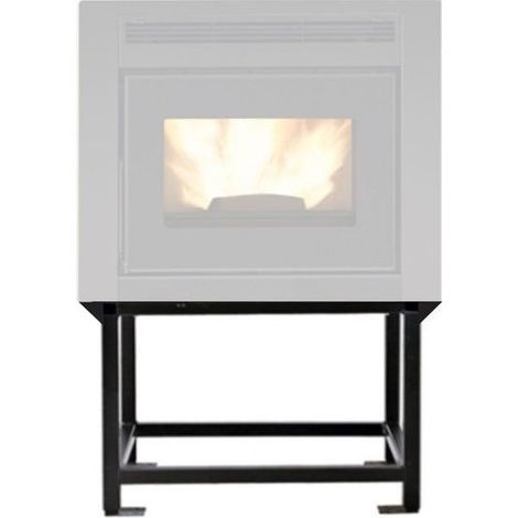 Extraflame 9278306 Kit supporto per inserti Comfort materiale metallico compatibile Comfort P70 5.0 Comfort P70 Plus 5.0 Comfort P70 Air Comfort P70 Air Plus 5.0 colore Nero