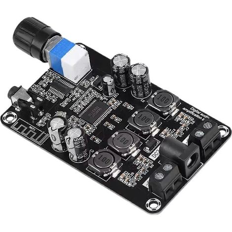 Carte d'amplification légère, module d'amplificateur de puissance audio, carte d'amplification robuste (1/5)