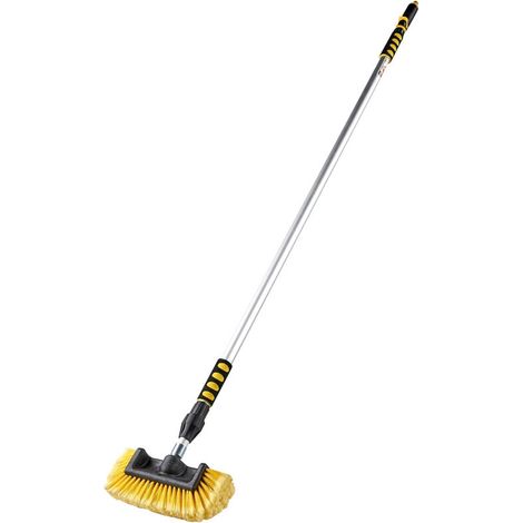 Balai De Lavage Télescopique 4 Faces Extensible Jusqu à 2m50 -