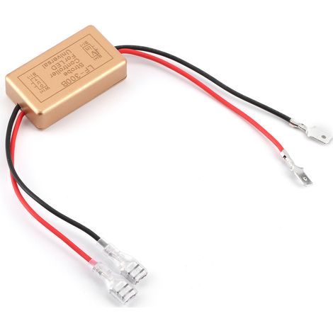 Blinkersteuergerät für H1- und H3-LED-Scheinwerfer, Blitzlichtgehäuse mit Blitzfunktion, Lichtsignalregler (1/5)