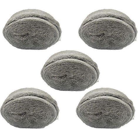 (60 g de coton à polir 00000) Paquet de 5 sachets de laine d'acier anti-rongeurs Laine d'acier pour bois Laine d'acier pour métal Laine d'acier fine pour la lutte contre les rongeurs (1/3)