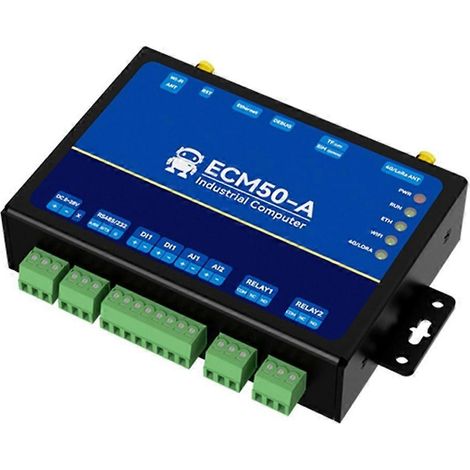 ESP32-S3 Industrial commande Computer Programmable Industrial Computer Python ECM50 2D1 2AI 2DO IO Modbus Gateway A (1/5)