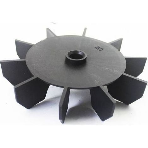 Ersatzlüfterflügel, Kunststofflüfter für Elektromotor, Zubehör für kleine Luftkompressoren, Direkteinbaumotor, 15-mm-Welle, Durchmesser (1/5)