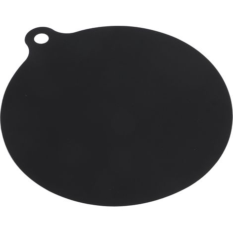 Tapis silicone induction 22 cm, isolant thermique rond, protège surface cuisinière