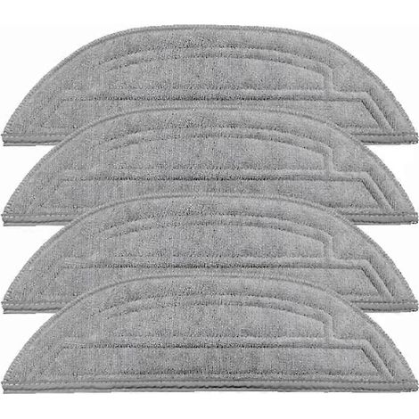 Lot de 4 aspirateur chiffon de lavage patins pour Roborock S8 MaxV Ultra aspirateur pièces détachées aspirateur patin de lavage (1/5)
