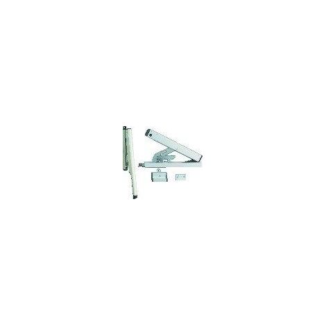 Geze OL90 compás para ventanas aluminio ligero plateado