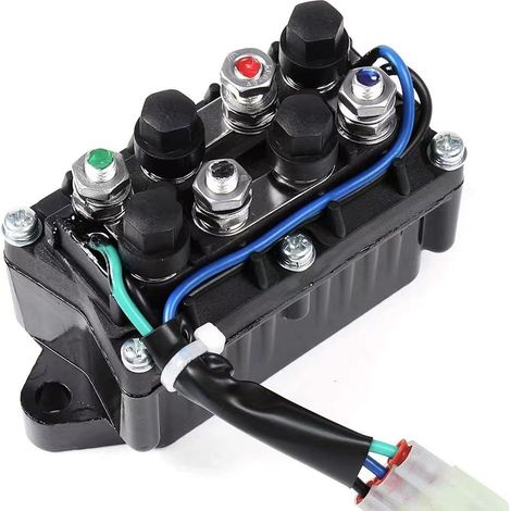Relais électromagnétique Arctic Cat pour treuil de remorque tout-terrain 0409-066 (1/4)