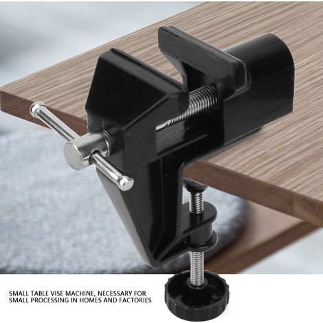 Petit serre-joint de table en alliage d'aluminium rotation 360° domestique outil d'établi (1/5)