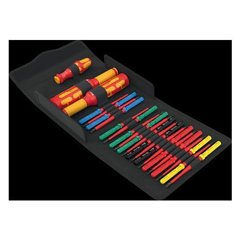 Wera 05006633001 Juego de destornilladores rojo y amarillo