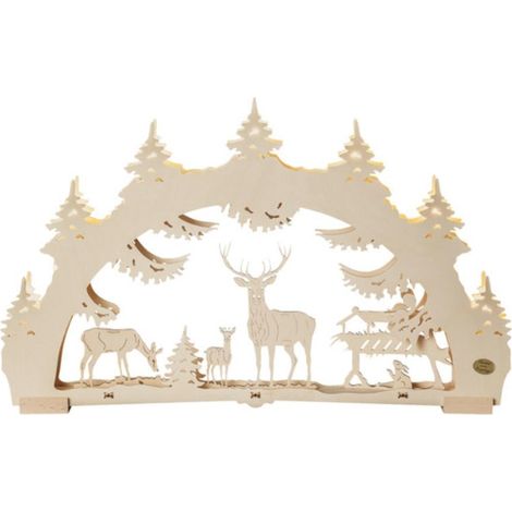 Saico 3D-Lichterbogen Waldlichtung