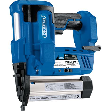 Draper D20 20V Cordless Nailer and Stapler (Bare Tool) – Model 55740 (1/5)