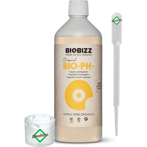 BioBizz pH Minus 1 Liter Organischer pH Senker Wasserpflege Nährlösung (1/5)