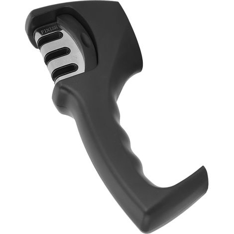 Affûteur de couteaux 3 en 1 pour usage domestique, affûteur de couteaux manuel multifonctionnel, pierre à aiguiser pratique (1/5)