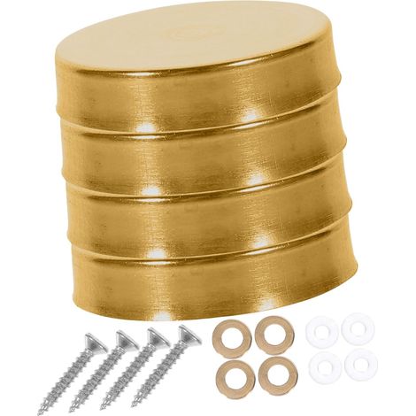 SEWACC Lot de 20 cache-vis décoratifs pour miroirs, vis en acier (1/5)