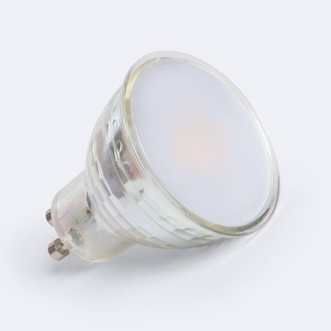 LED-Glühbirne GU10 5W 500 lm Glas 100º No Flicker 6000K Kaltweiß