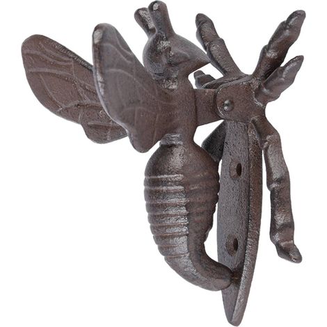 Esschert Design Türklopfer in Bienenform - Gusseisen (1/2)