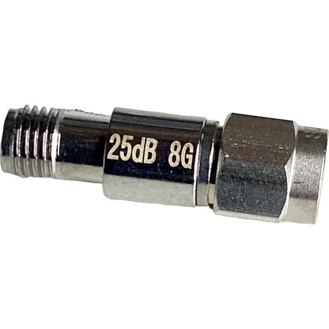 Atenuador 25dB CC - 8GHz coaxial SMA conector SMA gn V2 (1/5)